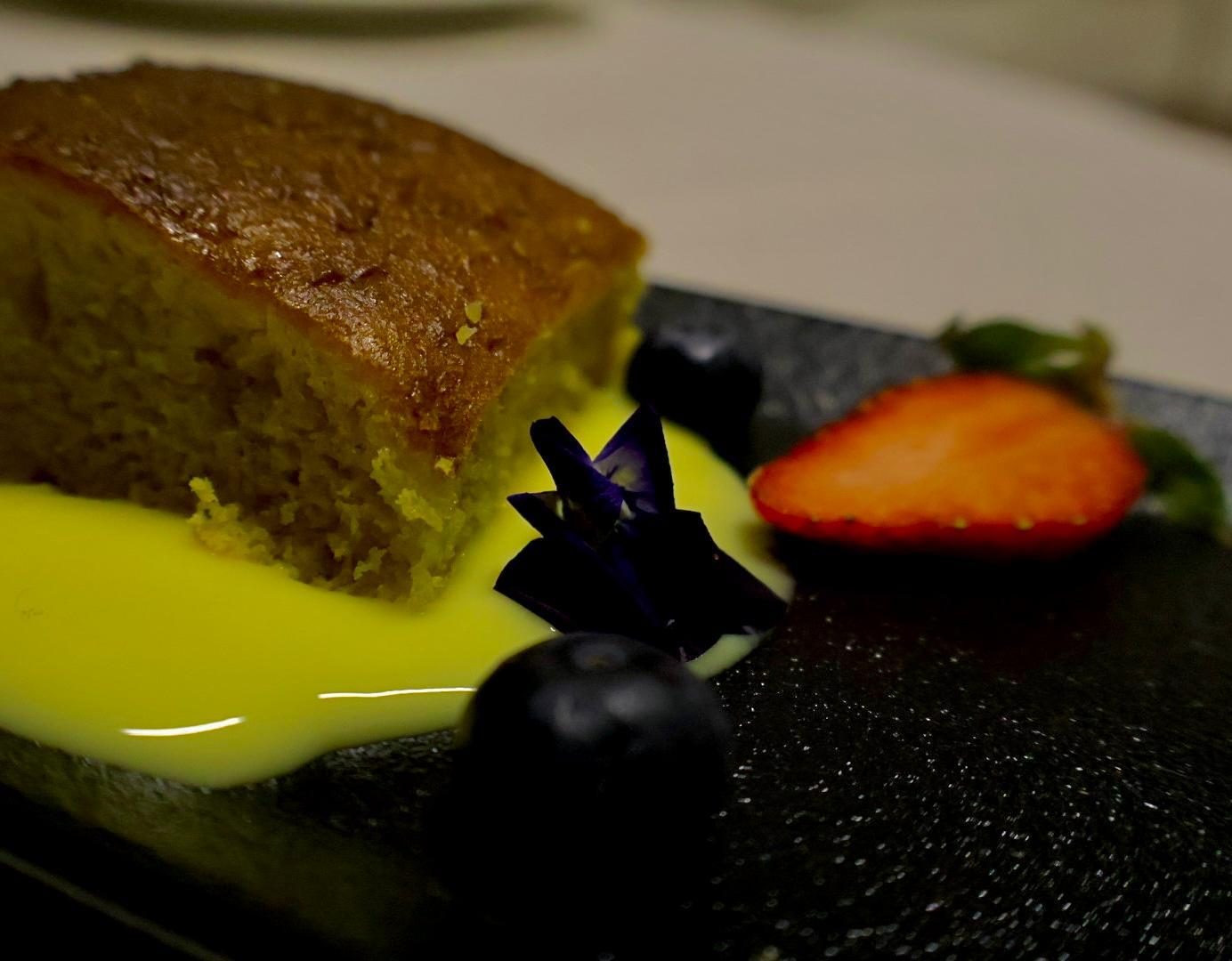 Dessert, plated