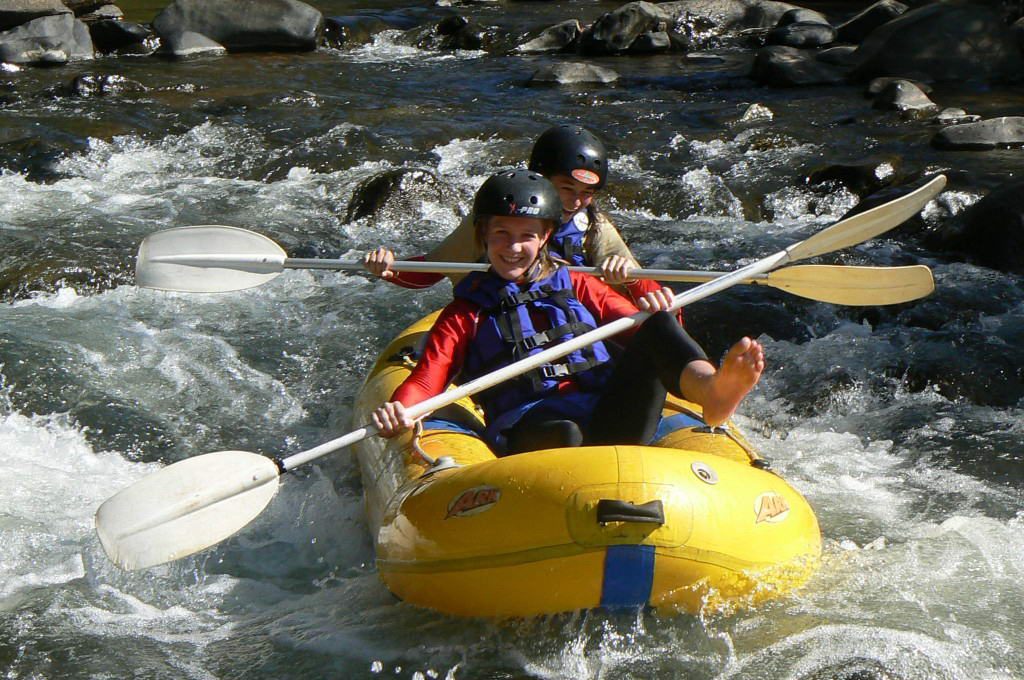 White-water rafting on the Sabie River